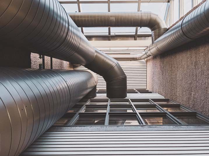 Conjunto de tuberías de refrigeración industrial