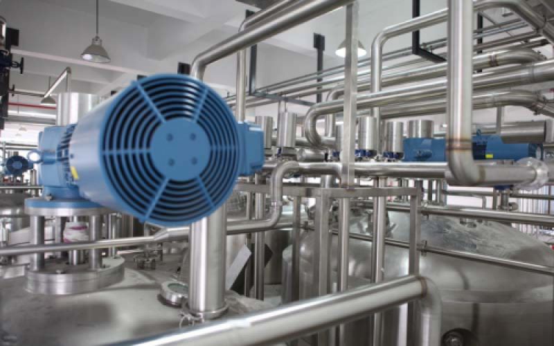Maquinaria ventilada de forma mecánica